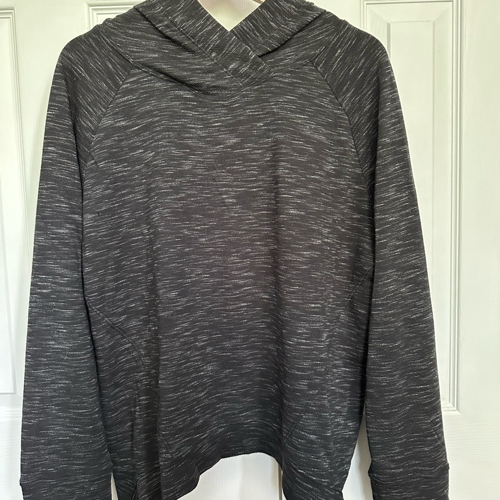 Prana hoodie, black/grey, XL